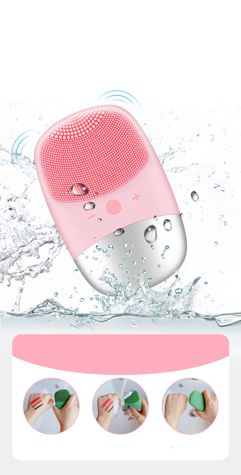 Sonic Silicone Facial Cleansing Brush