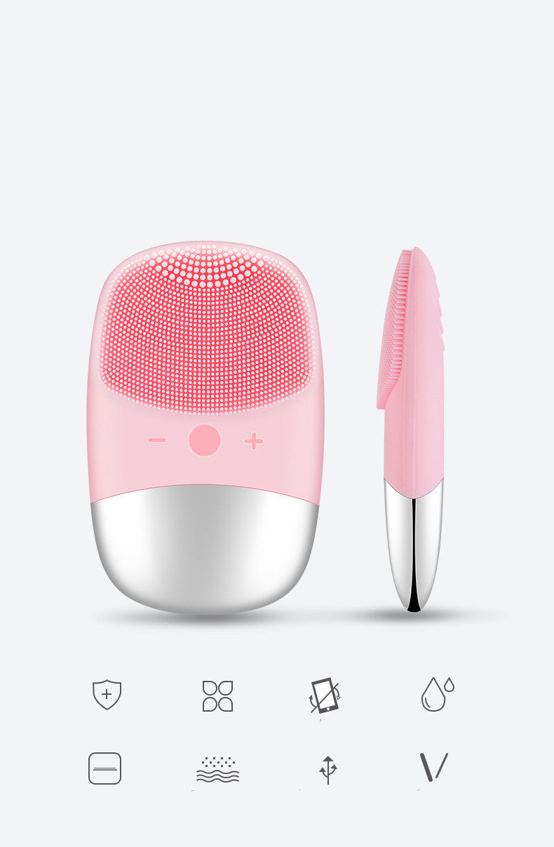 Sonic Silicone Facial Cleansing Brush