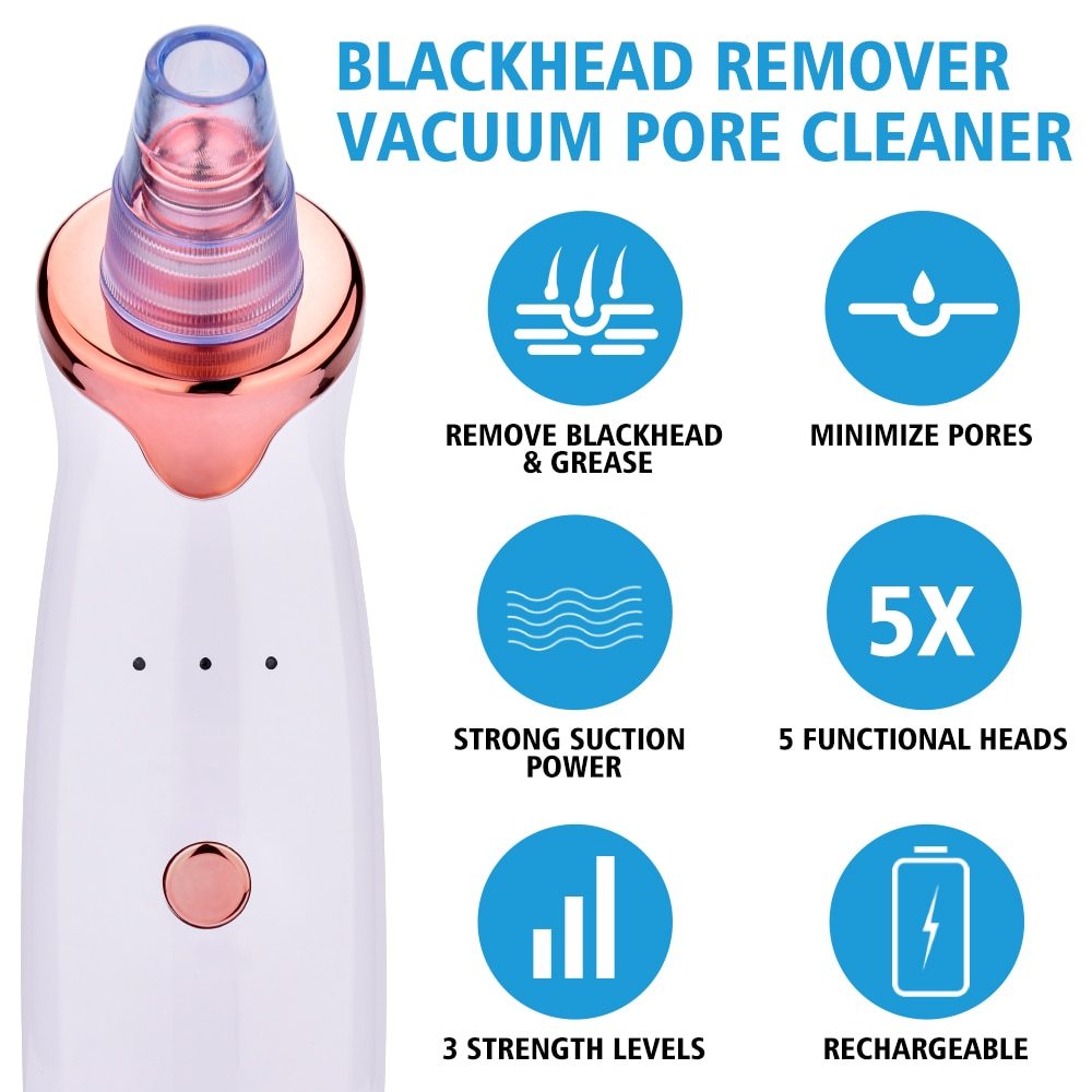 Electric Blackhead Remover – Advanced Facial Cleansing Tool