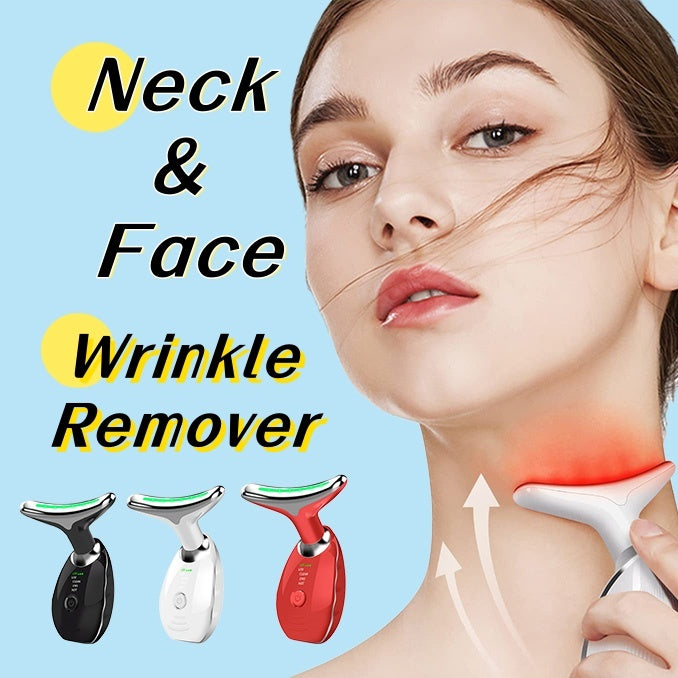 LED Neck & Face Beauty Device – Anti-Wrinkle & Skin Tightening Massager