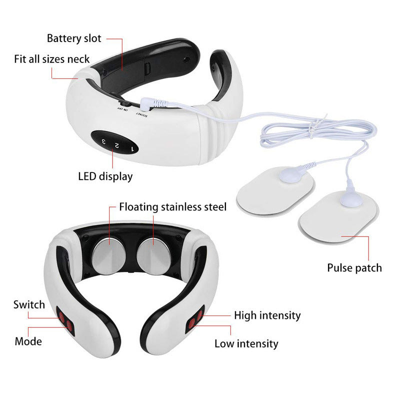 Electric Neck Massager – Intelligent Health Care with Far Infrared Thermal Pain Relief