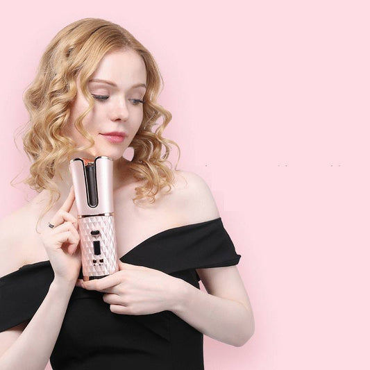 Cordless Automatic Curling Iron – Effortless Curls Anywhere!