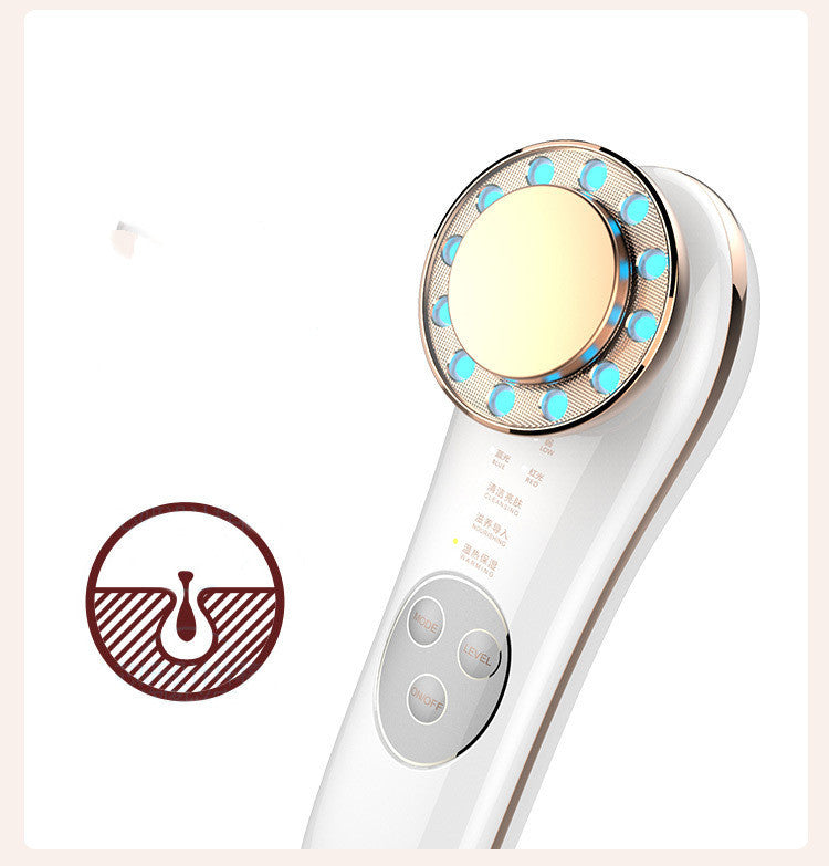 7-in-1 Facial Massager Face Lifting & Tightening Machine – Galvanic High-Frequency Skin Care Tool