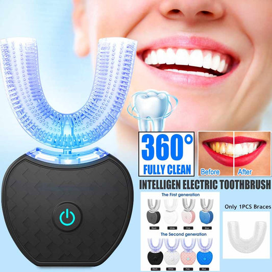 Intelligent Automatic Electric Toothbrush – Whitening & Blue Light